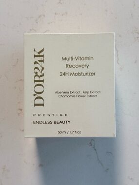 D’OR24K Multi Vitamin Recovery 24 Hour Moisturizer New in Sealed Box